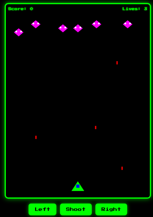 Galaga Clone - Retro Arcade Shooter Game
