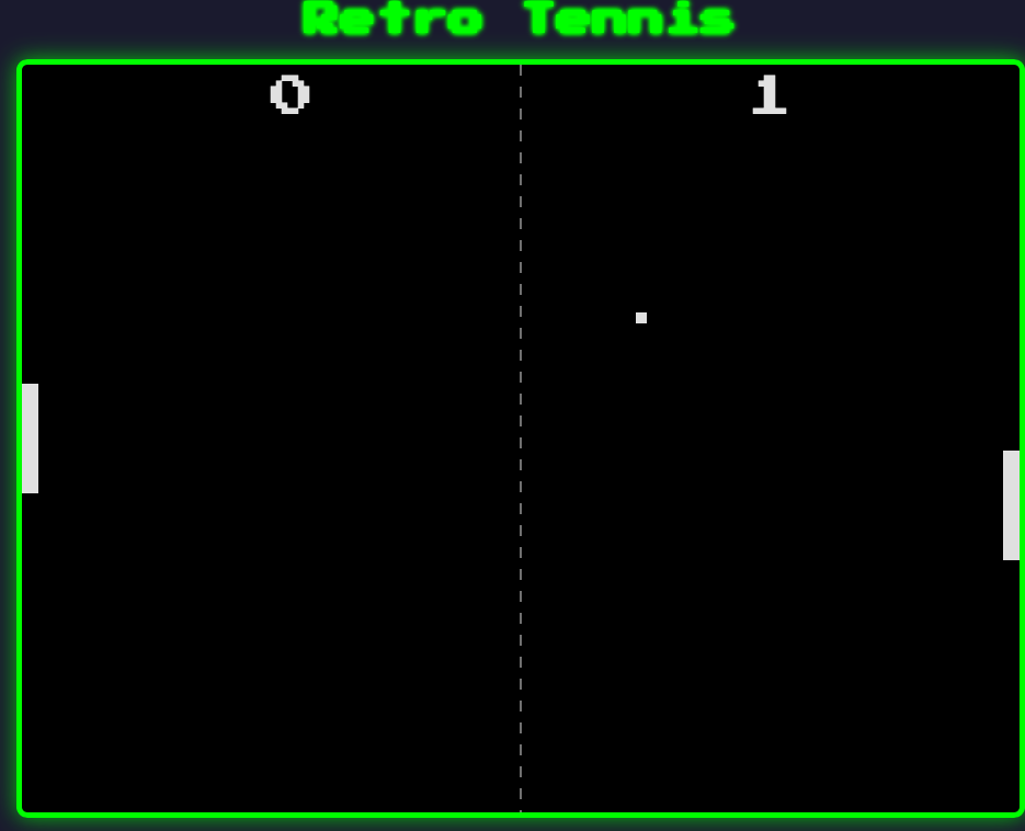 Tennis Retro Online Game